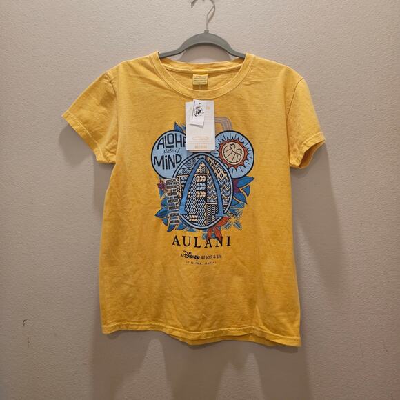 NWT Aulani Aloha State of Mind Women's T-Shirt Size Medium - Picture 1 of 5